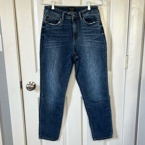 Judy Blue Classic Casual Dark Wash High-Rise Slim Fit Stretch Jeans Size 9/29